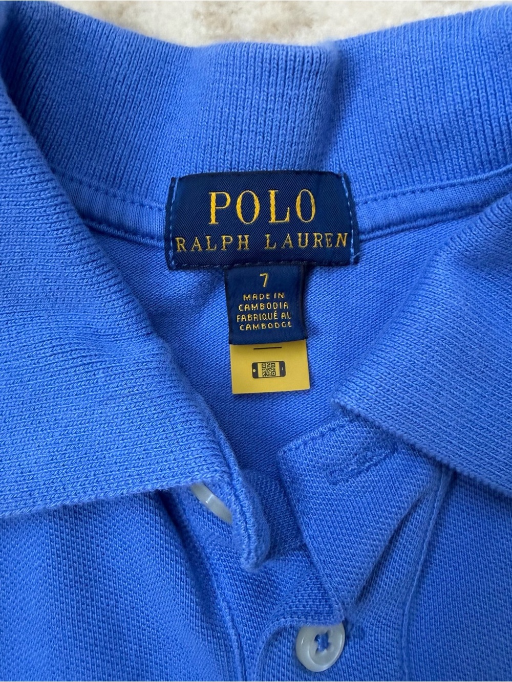 Bundle of boys summer shorts and tops (Mostly Polo by Ralph Lauren, size 7) - Picture 12 of 16